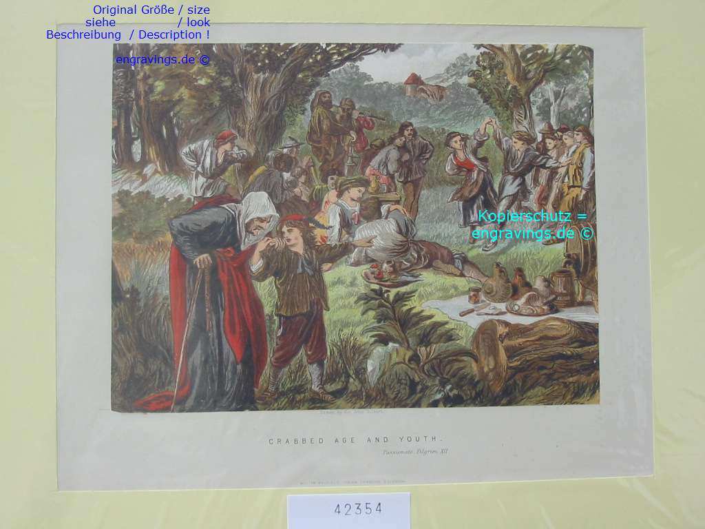 42354-Musik-Music-DUDELSACK-BAGPIPE-Lithographie-Lithography-1880